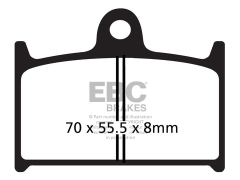 EBC - EBC Pad Set (FA145)