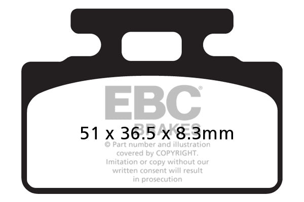 EBC - EBC Pad Set (SFA151)