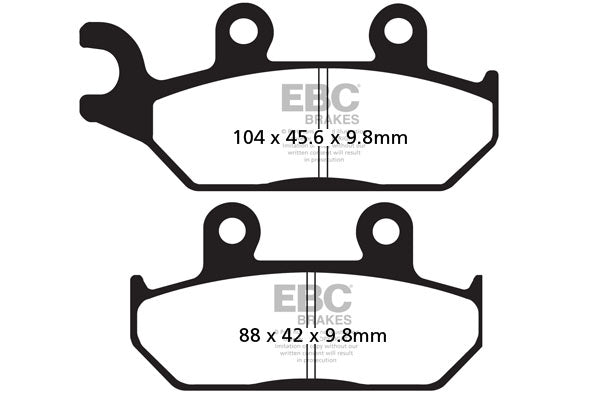 EBC - EBC Pad Set (FA172TT)