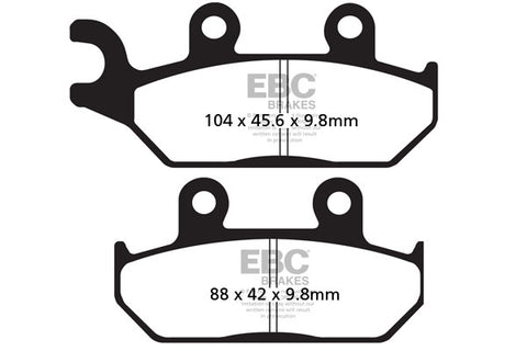 EBC - EBC Pad Set (FA172TT)