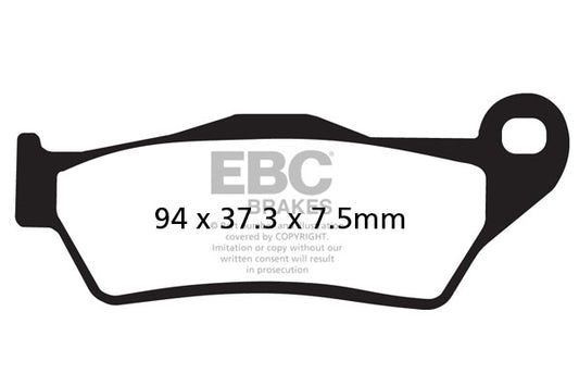 EBC - EBC Double-H Sintered Sportbike Pad Set (FA181HH)