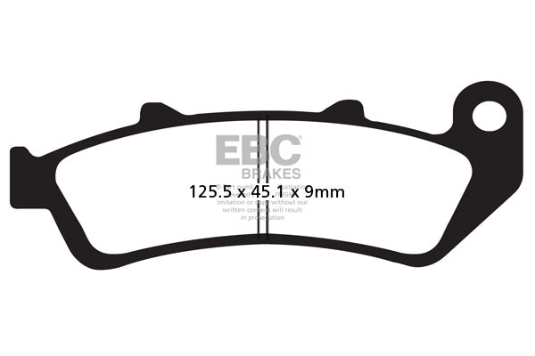 EBC - EBC Double-H Sintered Sportbike Pad Set (FA189HH)