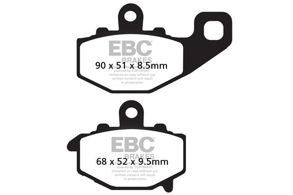 EBC - EBC Double-H Sintered Sportbike Pad Set (FA192HH)