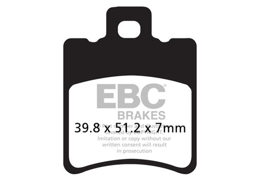 EBC - EBC Double-H Sintered Scooter Pad Set (SFA193HH)