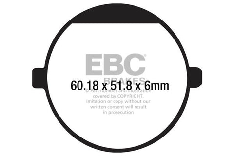 EBC - EBC Pad Set (FA198)