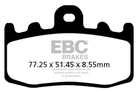 EBC - EBC Double-H Sintered Sportbike Pad Set (FA335HH)