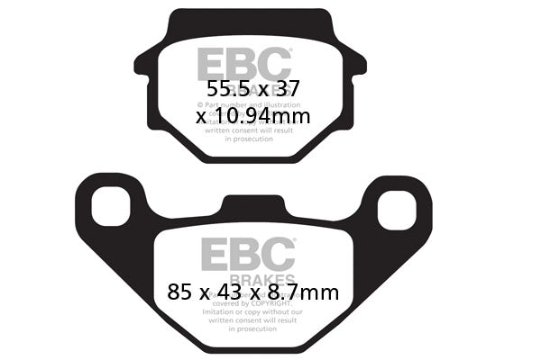 EBC - EBC Pad Set (FA372TT)
