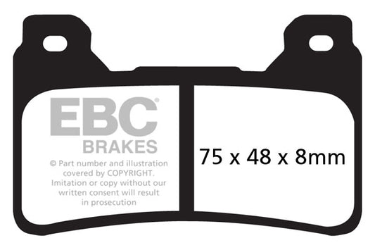 EBC - Race Use Only - Sintered GPFAX Compound Race Pad (GPFAX390HH)