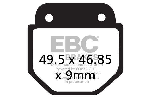 EBC - EBC Pad Set (FA486)