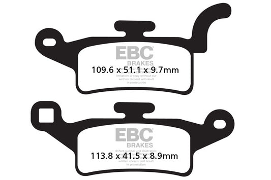 EBC - EBC Pad Set (SFA492)