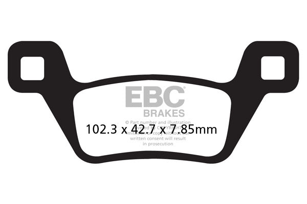 EBC - EBC Pad Set (FA600TT)