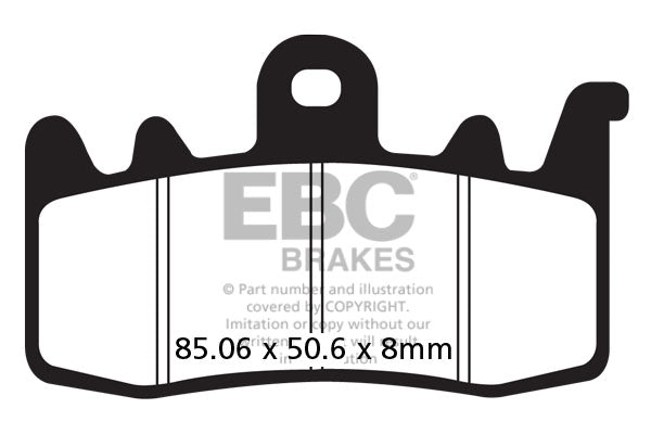 EBC - Race Use Only - Sintered GPFAX Compound Race Pad (GPFAX630HH)