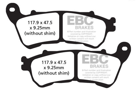 EBC - EBC Pad Set (FA640)