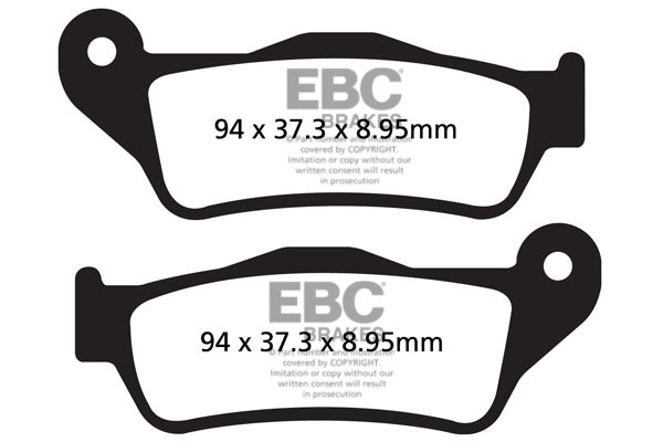 EBC - EBC Double-H Sintered Sportbike Pad Set (FA643HH)