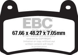 EBC - EBC Pad Set (FA658)
