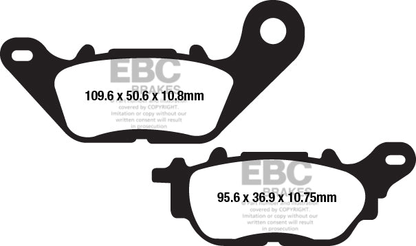 EBC - Race Use Only - Sintered GPFAX Compound Race Pad (GPFAX662HH)