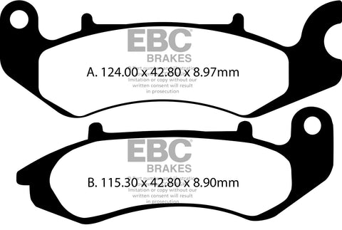 EBC - EBC Pad Set (FA711)