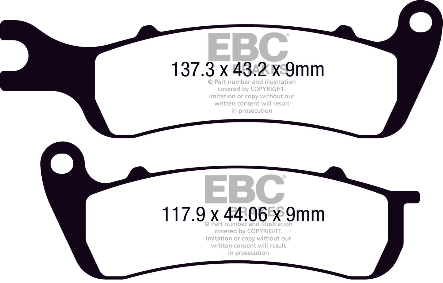 EBC - EBC Pad Set (FA727)