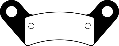 EBC - EBC MXS Formula MX Race Pad Set (MXS737)