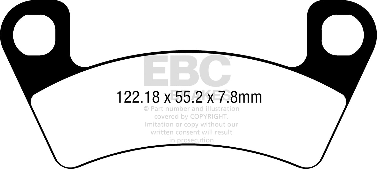 EBC - EBC Pad Set (FA740TT)