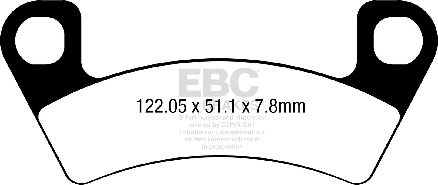 EBC - EBC Pad Set (FA741TT)