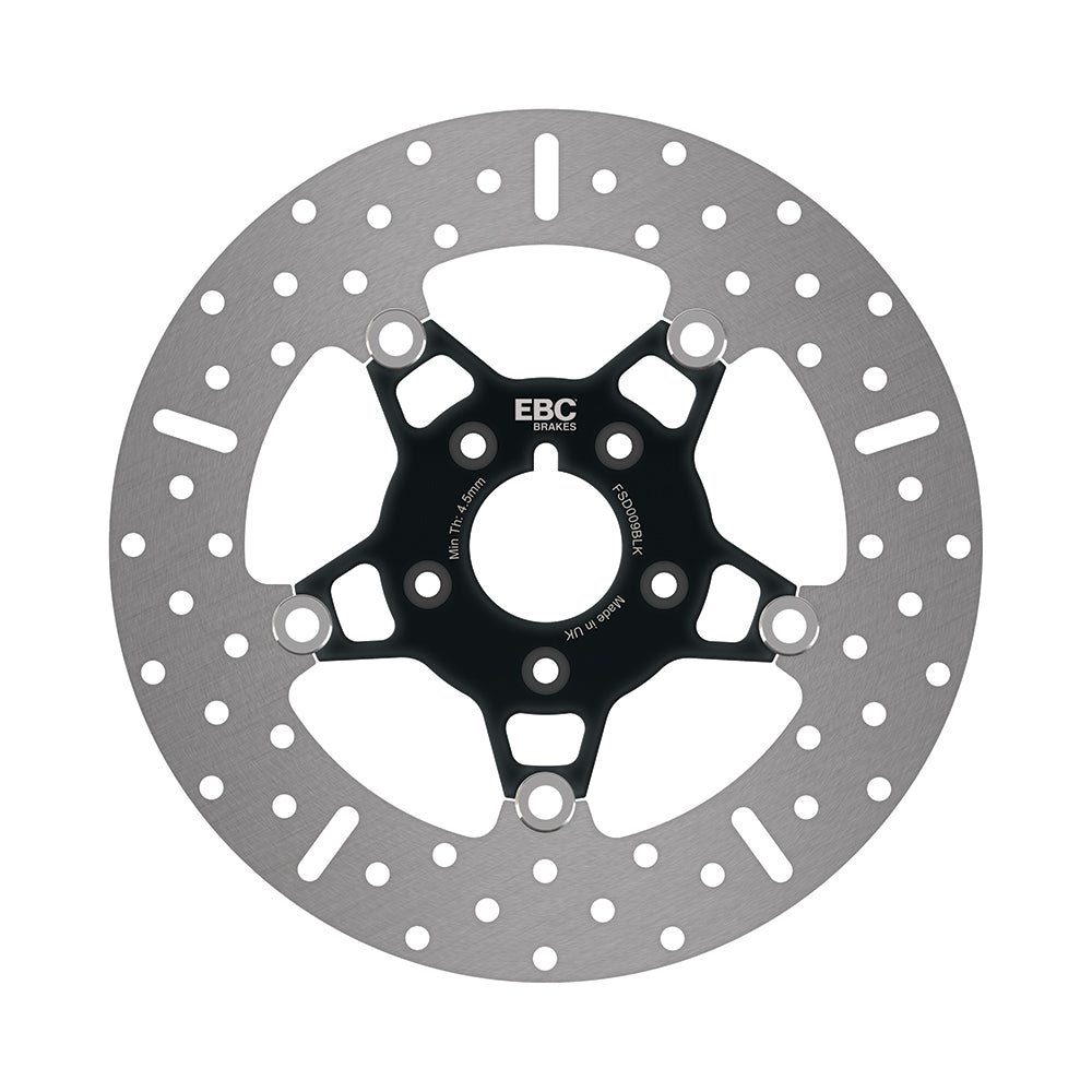 EBC - EBC Black Chrome Centred Stainless Floating Disc For HD (FSD009BLK)