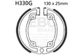 EBC - EBC Grooved Brake Shoe Set (H330G)