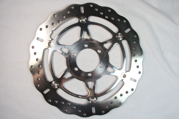 EBC - EBC Polished Hub Streetfighter Custom Brake Discs With Contoured Profile (MD2003CC)