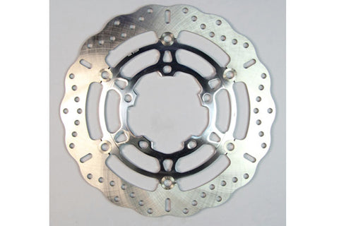 EBC - EBC Polished Hub Streetfighter Custom Brake Discs With Contoured Profile (MD3091CC)