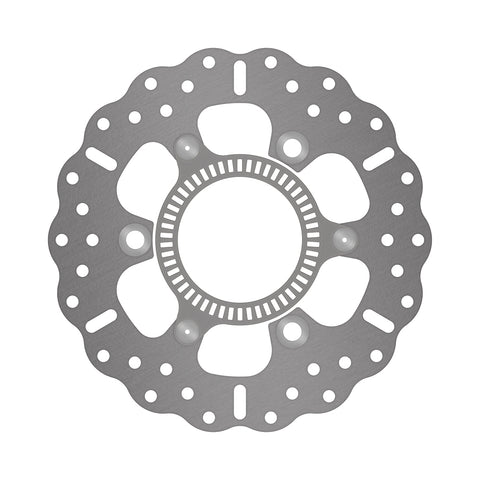 EBC - EBC Solid Rear Disc With Contoured Profile / ABS Ring Fitted (MD4179AC)