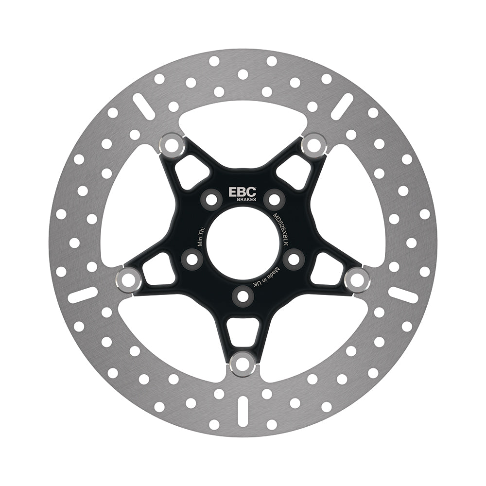 EBC - EBC Black Chrome Centred Stainless Floating Disc For HD (MD526XBLK)