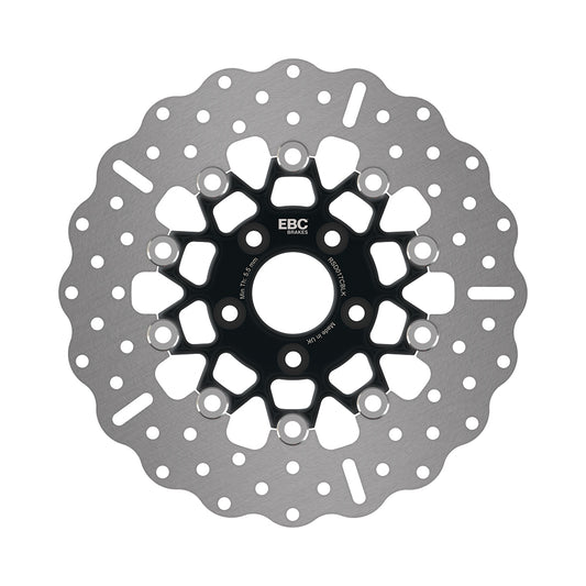 EBC - EBC Black Chrome Centred Stainless Floating Disc For HD (RSD017CBLK)