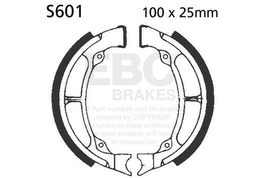 EBC - EBC Brake Shoe Set (S601)