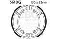 EBC - EBC Grooved Brake Shoe Set (S618G)