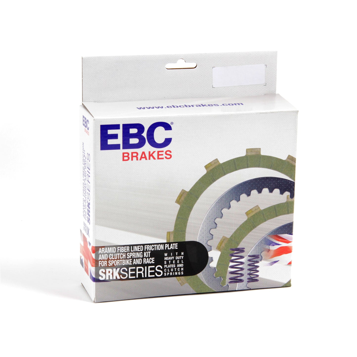 EBC - EBC Street Racer Aramid Fibre Clutch With Friction & Steel Plates & Springs (SRK007)