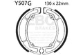 EBC - EBC Grooved Brake Shoe Set (Y507G)