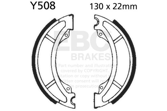 EBC - EBC Brake Shoe Set (Y508)